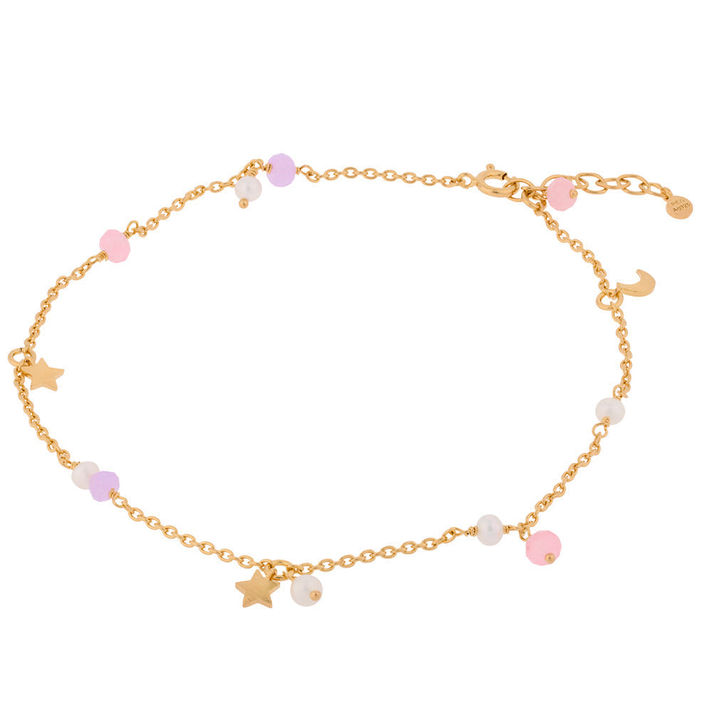 Cavigliera Pastel Dream - oro