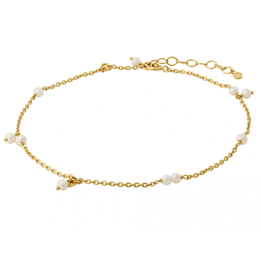 Cavigliera Ocean Pearl - oro