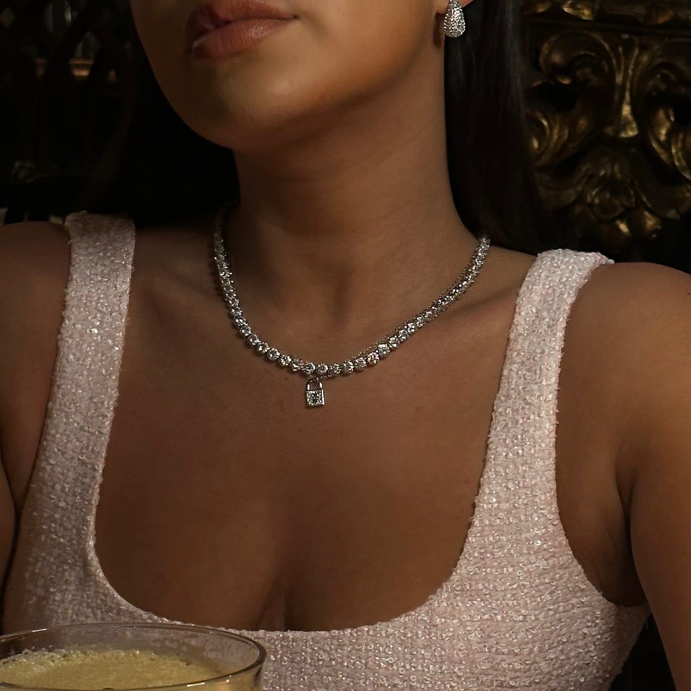 COLLANA LOLA LOCK - ARGENTO