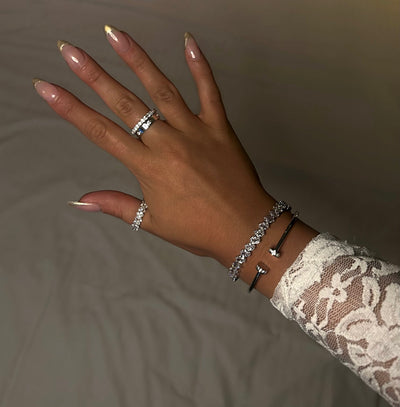 RAYE BANGLE - SILBER