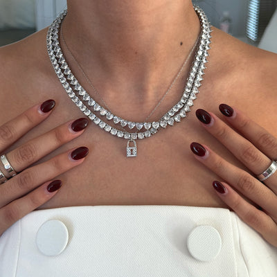 COLLANA LOLA LOCK - ARGENTO