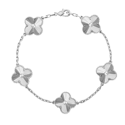 Bracciale in ambra - Argento / Motivo