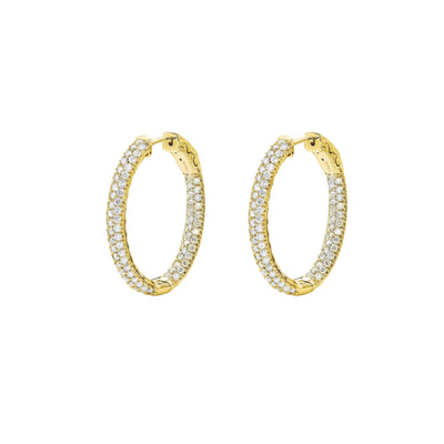 ORECCHINI A CERCHIO JELENA – ORO