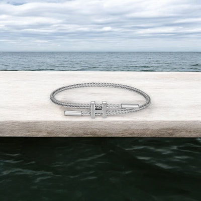 Denzi - Bracciale H (Argento)