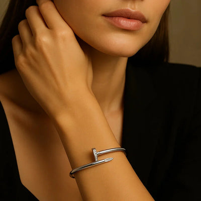 Bracciale Carolina - Argento / Diamante
