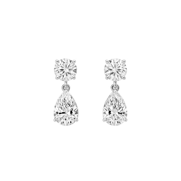 DAJANA OHRRINGE - SILBER