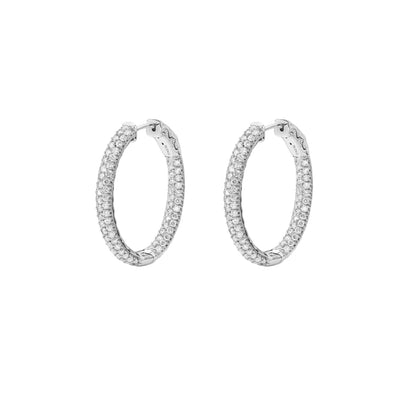 ORECCHINI A CERCHIO JELENA – ARGENTO