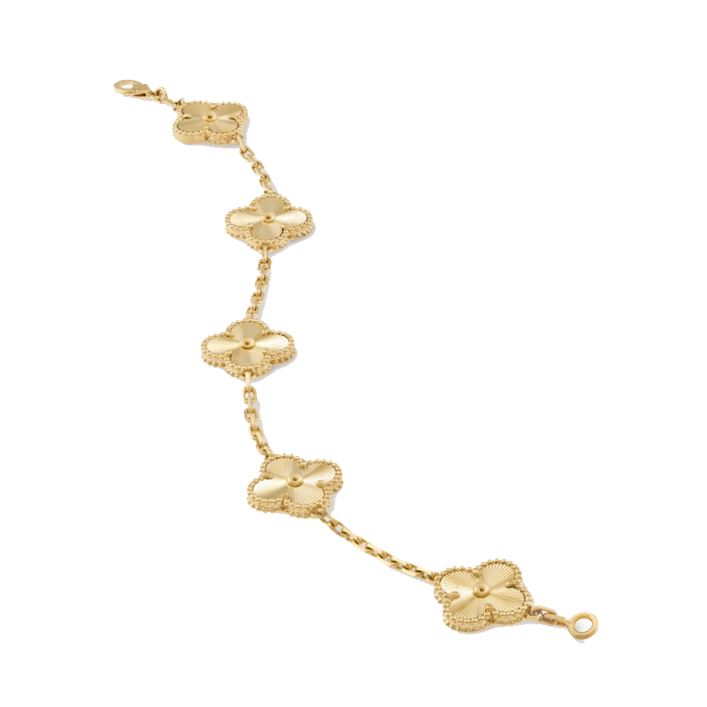 Bracciale in ambra - Oro / Motivo