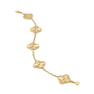 Bracciale in ambra - Oro / Motivo