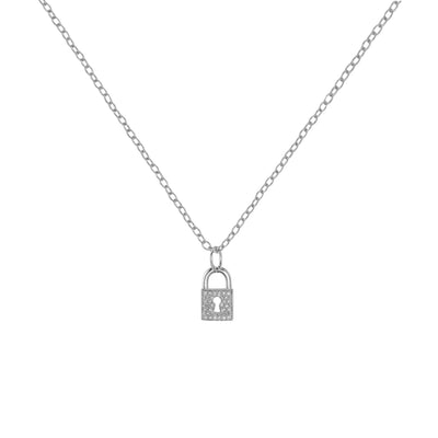 COLLANA LOLA LOCK - ARGENTO