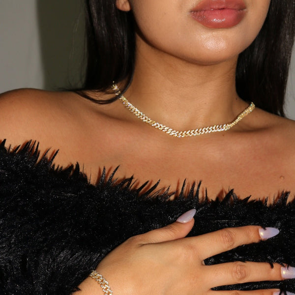 MISS DONATELLA HALSKETTE - GOLD