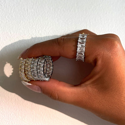 NICOLE RING - SILBER