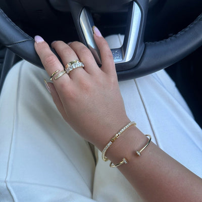 RAYE BANGLE - GOLD