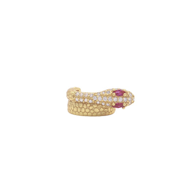 SERPENTZ EAR CUFF – RUBINROSA