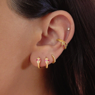 SERPENTZ EAR CUFF – RUBINROSA