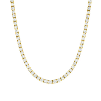 TATIANA TENNIS HALSKETTE - GOLD