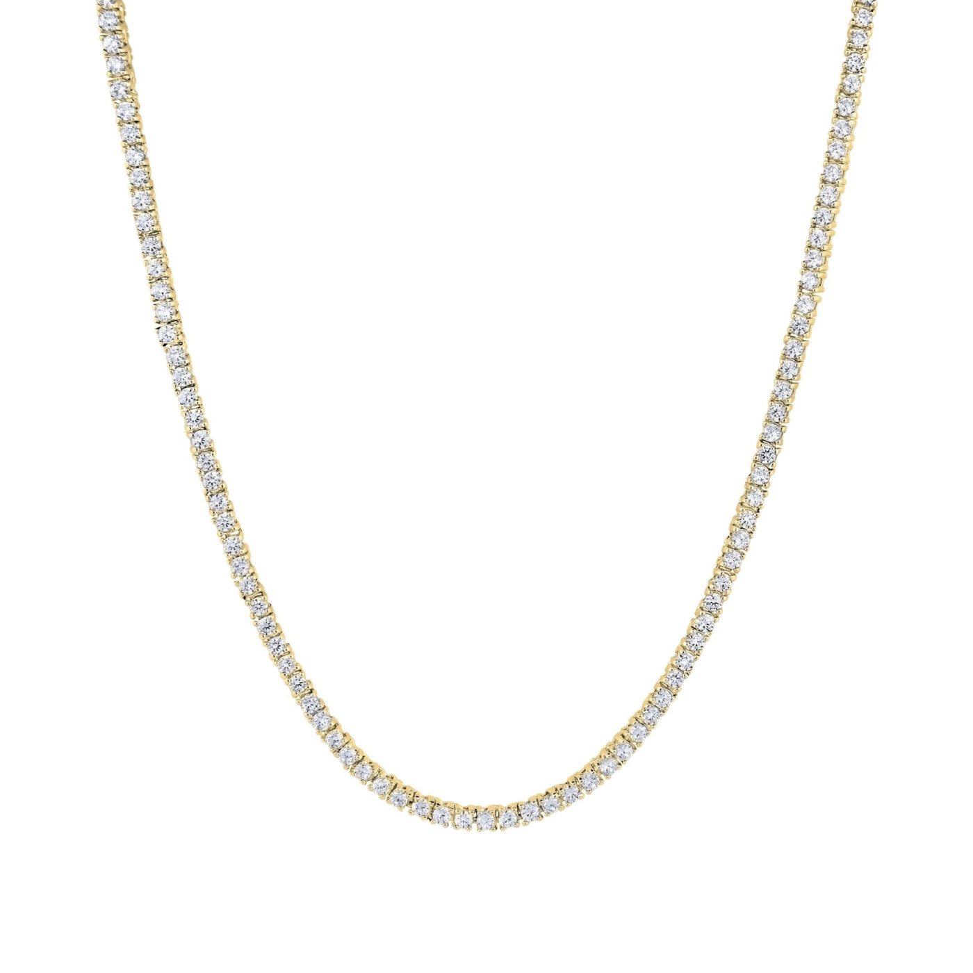 TYRA TENNIS HALSKETTE - GOLD